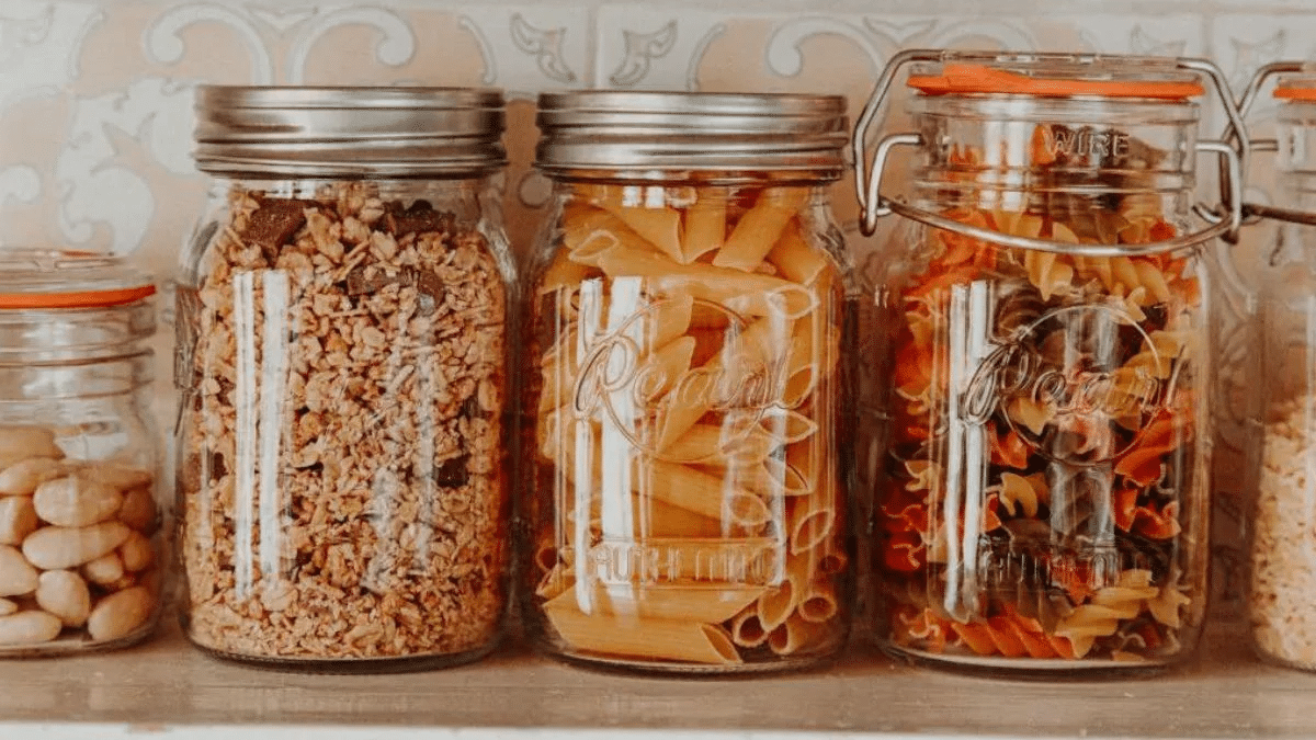 buy in bulk without plastic, plastic-free pantry essentials