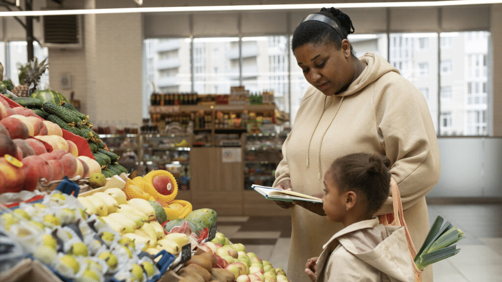 eco-friendly grocery bags, plastic-free grocery list