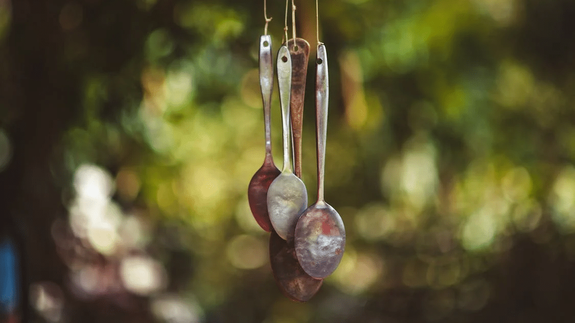 DIY upcycled windchime, Upcycling in gardening beginner tips for kids