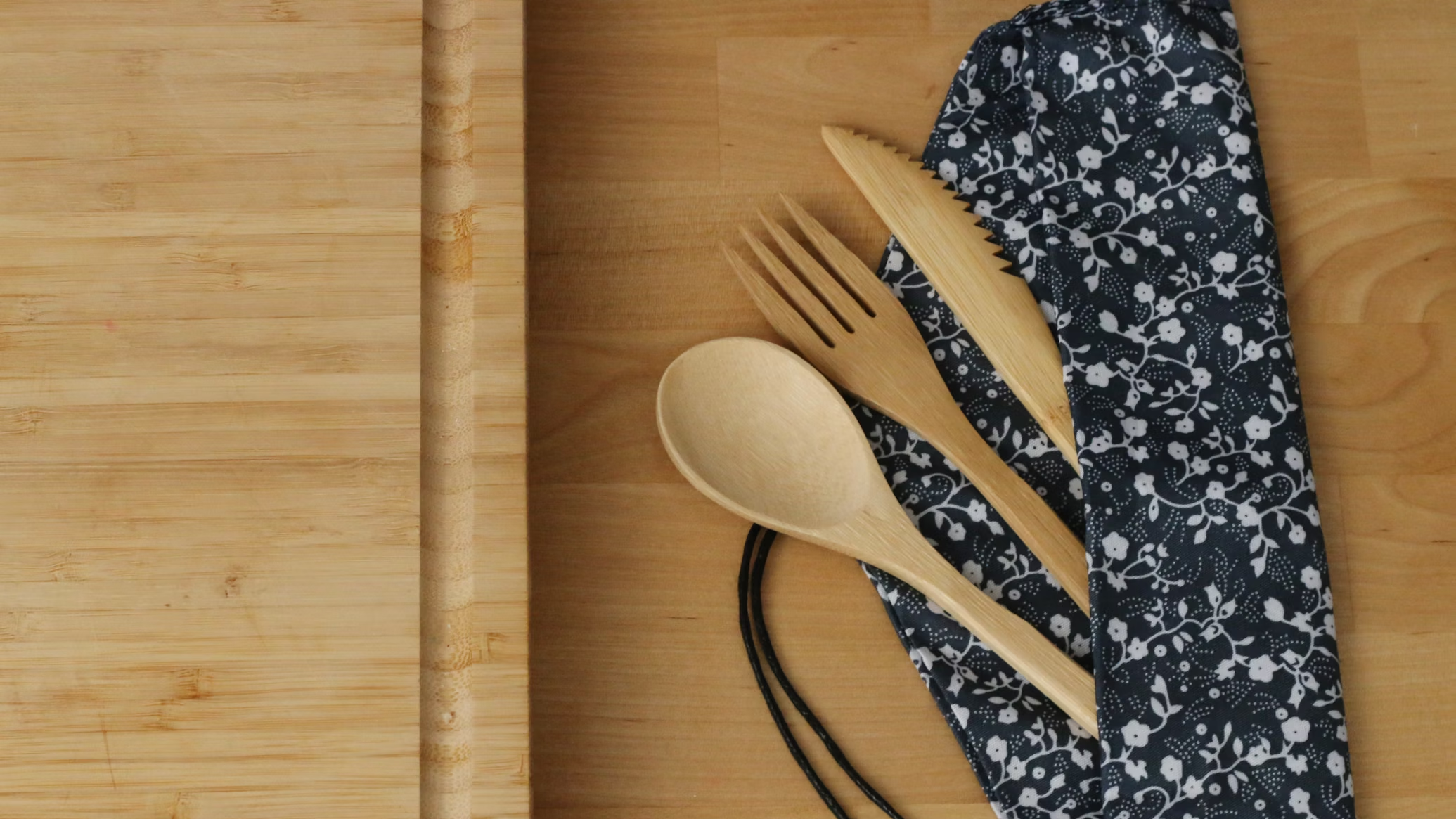 reusale bamboo cutlary, Zero-waste cutlery sets, Zero-waste travel utensils