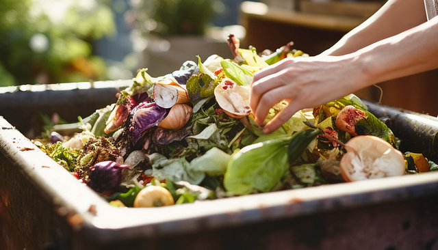 indoor kitchen countertop composting guide for small spaces