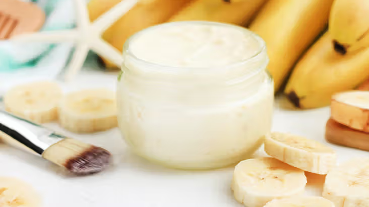 banana skin beauty benefits, banana for skin care, banana peel uses