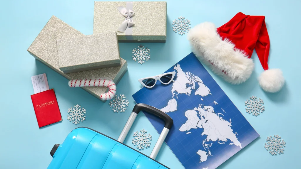 themed stocking stuffer ideas, travel-themed stocking gifts, Green Christmas gift ideas